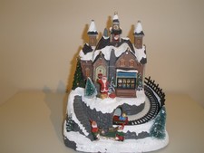 Santa's Best - North Pole, Santa's workshop Musical, Light up + Working Train.