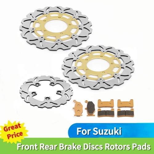 Front rear brake discs - discs, pads