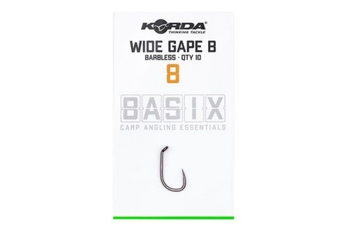 Korda basix size barbless - korda, 8