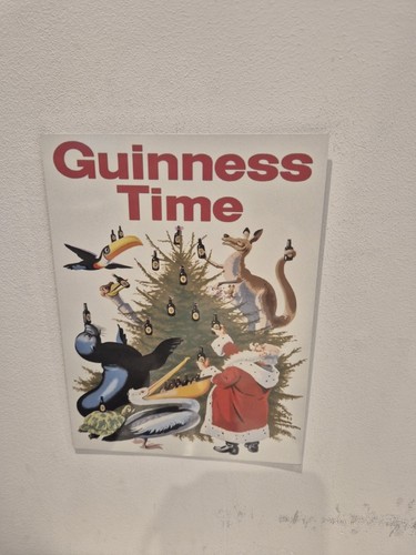 Guinness vintage metal sign - vintage,