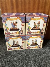 Set of 4 Pairs of Cirus Clowns by The Leonardo Collection In Boxes New