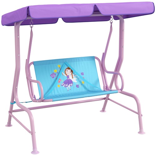 Outsunny seater kids - kids, swing