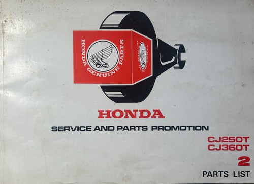 Honda cj250t cj360t genuine - cj250t,