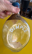 Dimple whisky bottle, empty, no lid, vintage Haig’s