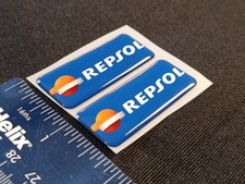 2 x Repsol Gel Decals, Helmet