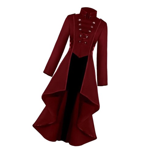 Vintage womens long coat punk - long,