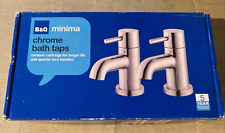 New Boxed  B&Q Crome Bath Taps