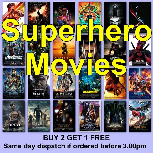 Poster superhero classic movie - poster,