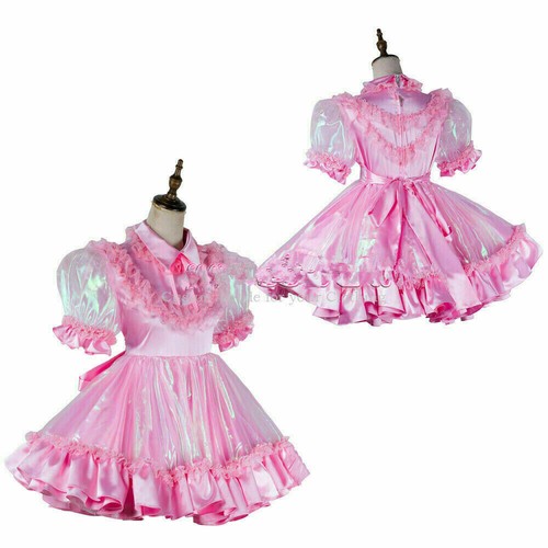 Sissy girl boy satin - girl, satin-organza
