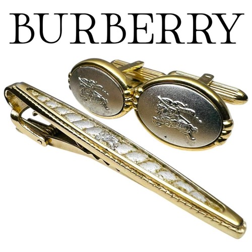 Burberry tie pin cufflink - tie, &