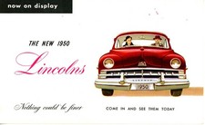 1950 Lincoln Postcard from