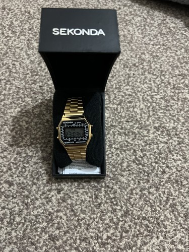 Sekonda gents gold tone - gents, gold-tone