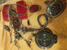 Old vintage motorcycle Spare