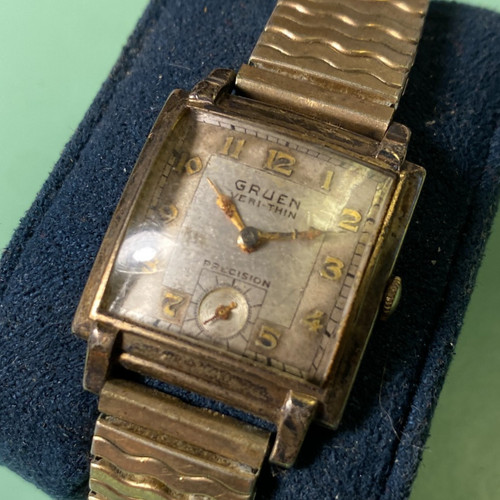 Vintage men gruen - vintage, precision