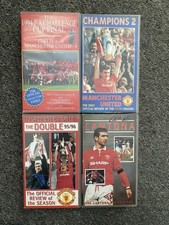 Manchester united 11x vhs - united,