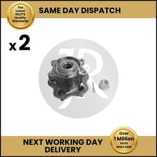 2x Fits Nissan Juke-Qashqai-X-Trail Rear Hub Wheel Bearing Kit 2007>Onwards