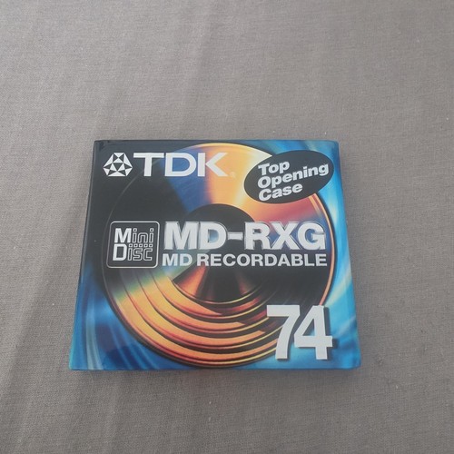 Mini disc tdk rxg 74 - md-rxg,