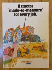 Fiat Trattori range brochure /