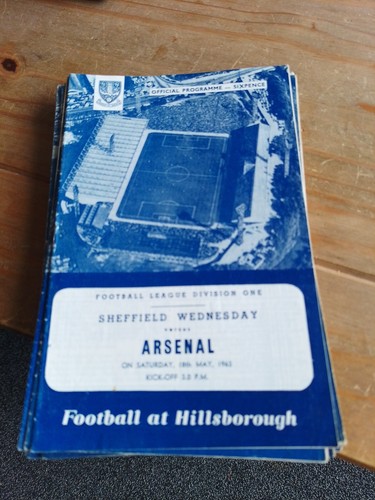 Sheffield wednesday 1962 - sheffield,