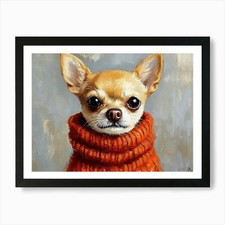 Chihuahua In Sweater 6 Art