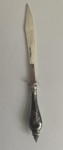 Siamese sterling silver - silver, paper