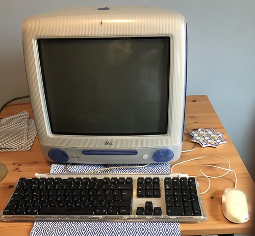 Apple imac indigo - indigo, blue