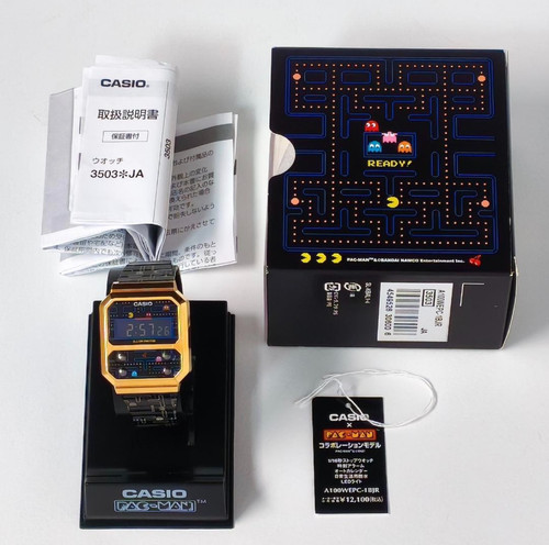 Casio pac man watch - pac-man,