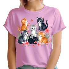 Cute Kitten Graphic T-Shirt