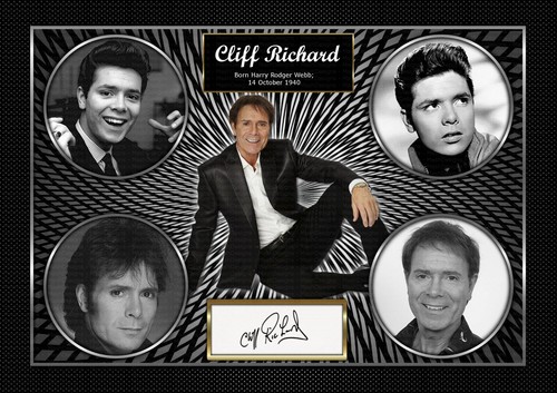 Cliff richard signed - -,