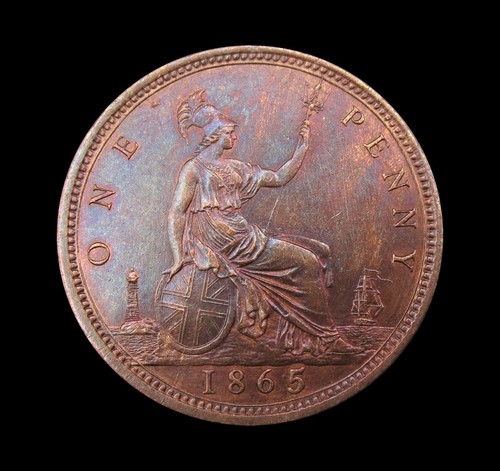 Victoria 1865 bronze bun - 1865/3,