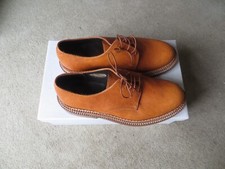 GRENSON BROWN LEATHER TRIPLE