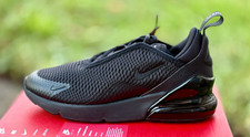 NEW Nike Air Max 270 PS School Kids Trainers - UK1.5 EUR33.5 - AO2372 006
