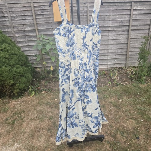 Marks spencer white blue - marks,