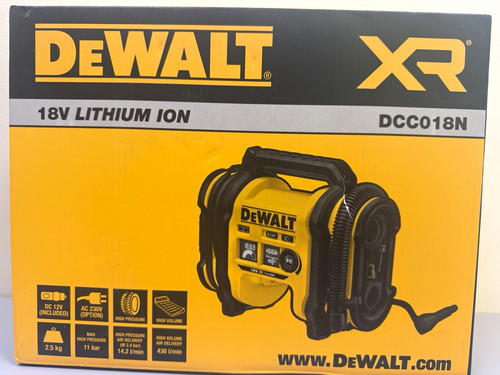 Dewalt 18v dcc018n inflator - xr,