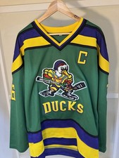 Charlie Conway #96 Mighty Ducks Men’s Embroidered Ice Hockey Jersey New L