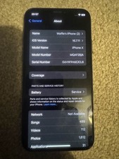 Apple Iphone X -  Space Gray - 256 GB (Unlocked)