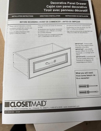 Closetmaid style white shaker - white,