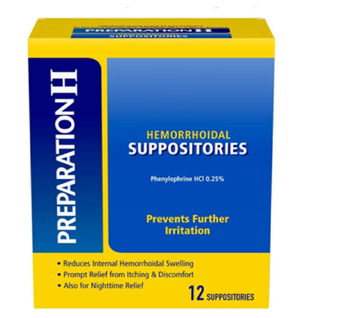 Preparation hemorrhoid - preparation, h
