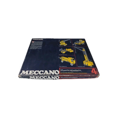 Vintage meccano construction - meccano,