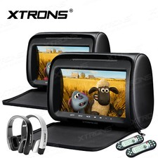 2PCS 9" HD Screen Car Headrest