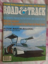Road & Track Jul 1980 Aston Martin Bulldog, VW Vanagon