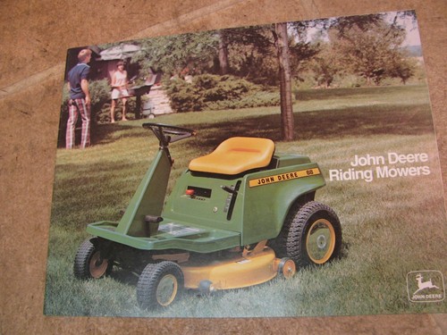 Vintage john deere riding - vintage,