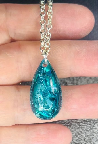 Abalone turquoise necklace - , in