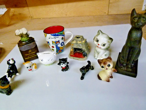 Cat ornaments total - ornaments, 11