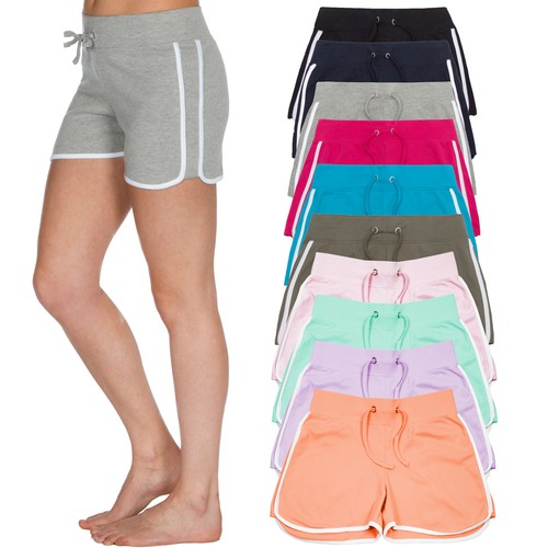 Ladies short panel shorts - ladies,