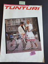 TUNTURI BICYCLE  BROCHURE VERY LARGE FORMAT 16Pgs  FINNISH RARE