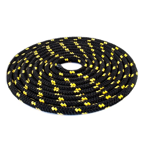 Black polypropylene rope - black,