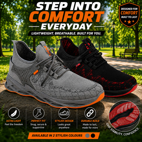Mens trainers shock absorbing - mens,