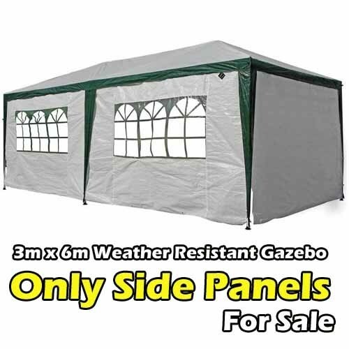 Gazebo side panels set - 6m,