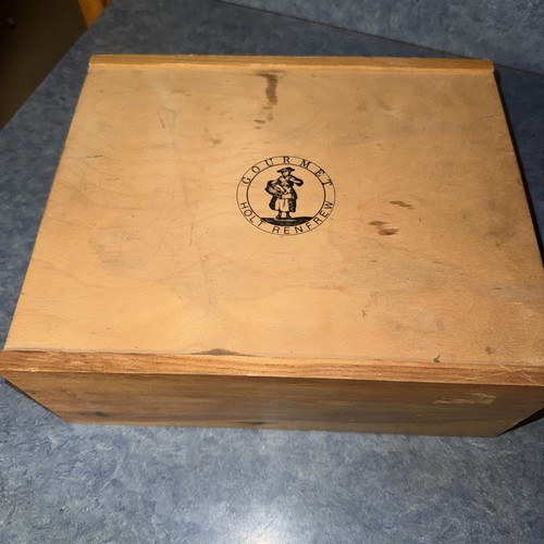 Vintage cigar box humidor rare - vintage,